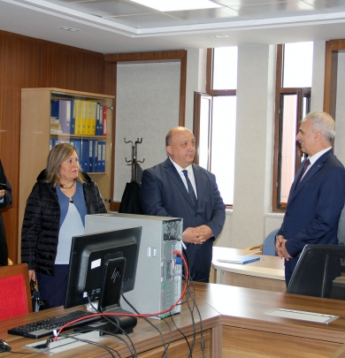 Derneğimizden Vakıflar Araştırma Merkezine  Teknik Ziyaret