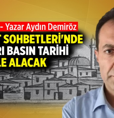 Memleket Sohbetleri sezon finalini Çankırı Basın Tarihi ile yapıyor