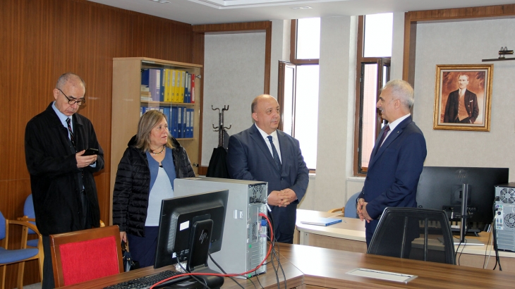 Derneğimizden Vakıflar Araştırma Merkezine  Teknik Ziyaret