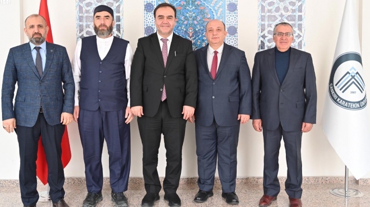 Kurşunlu Tarih Araştırmaları Derneği’nden Rektör Karataş’a ziyaret