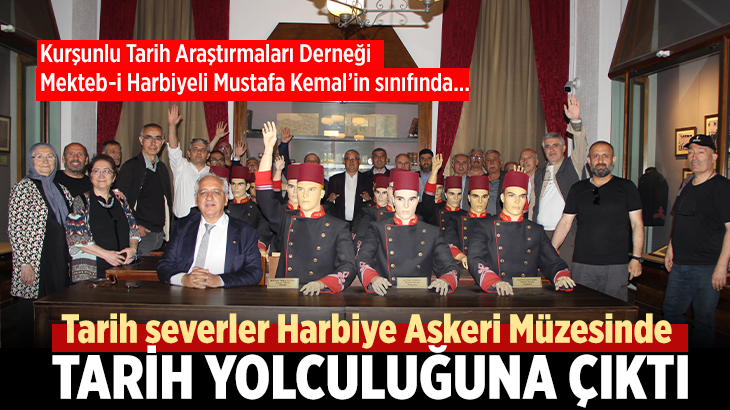 Tarih meraklıları Harbiye askeri müzesinde tarih yolculuğuna çıktı